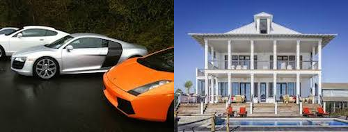 Fancy Cars & Fancy House